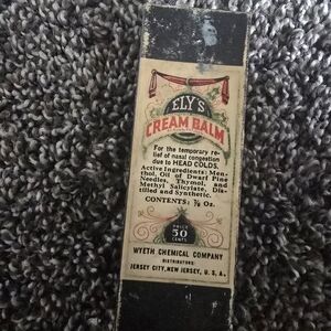 Cream Balm - Black and Cream